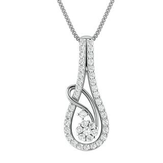 Baran Round Diamond Pendant